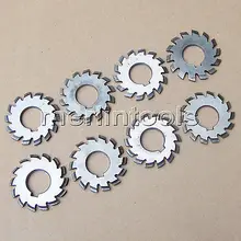 Комплект 8 шт. модуль 1 PA20 bore22#1-8 эвольвента Шестерни Резаки для SIM-карт