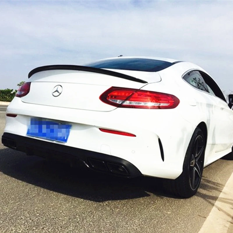 W205 Carbon Spoiler for Mercedes Benz C200 coupe C250 C300 C350 Coupe