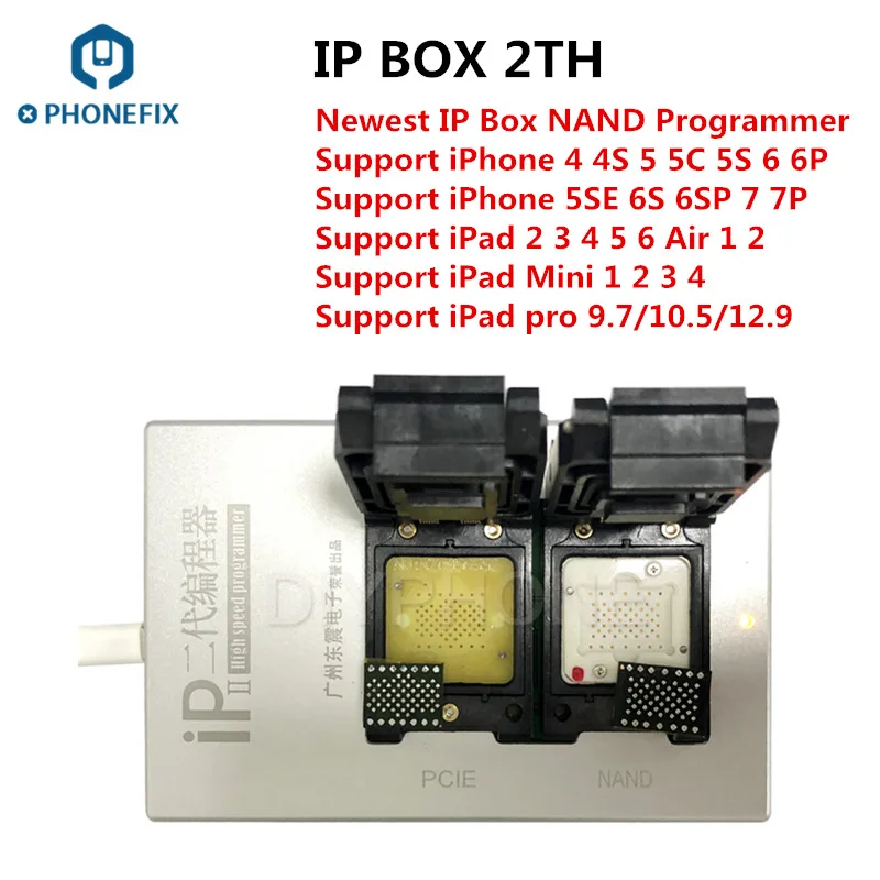 PHONEFIX IP Box 2th новейший IP BOX V2 высокоскоростной NAND Программист SN инструмент для чтения и записи для iPhone 4S 5 5S 6 6P 6S 6SP 7 7P все iPad PHONEFIX IP Box 2th новейший IP BOX V2 высокоскоростной NAND Программист SN инструмент для чтения и записи для iPhone 4S 5 5S 6 6P 6S 6SP 7 7P все iPad