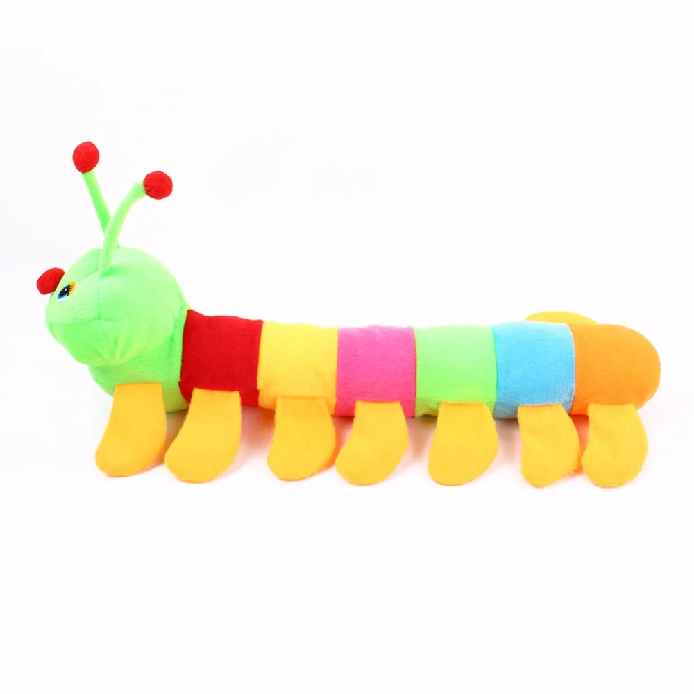 Kids Colorful Inchworm Soft Lovely Toys for Caterpillar hold pillow Toys