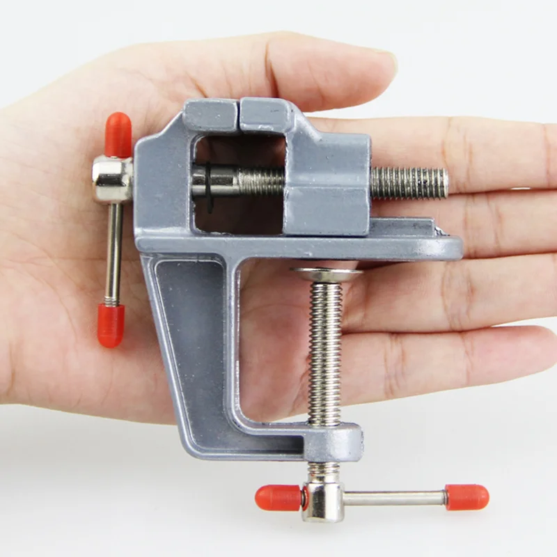 DIY Tools Aluminum Alloy Mini Bench Vise Fixture