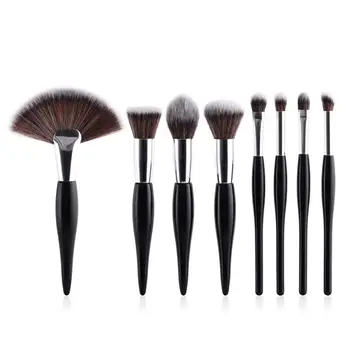 

GULHUI Cosmetic Makeup Brushes 8 x Pro Makeup Brushes Set Foundation Powder Eyeshadow Eyeliner Lip Brush Tool DE27 Drop Shipping