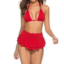 MUQGEW для женщин сплошной купальный костюм монокини для ванной Push Up Мягкий бикини короткий топ принт Майо ванный комплект 0122