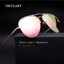 OKULARY Ojo de La Manera gafas de Sol Mujeres Primera Marca Gafas Retro Mujer Gafas de Sol gafas de sol feminino UV400