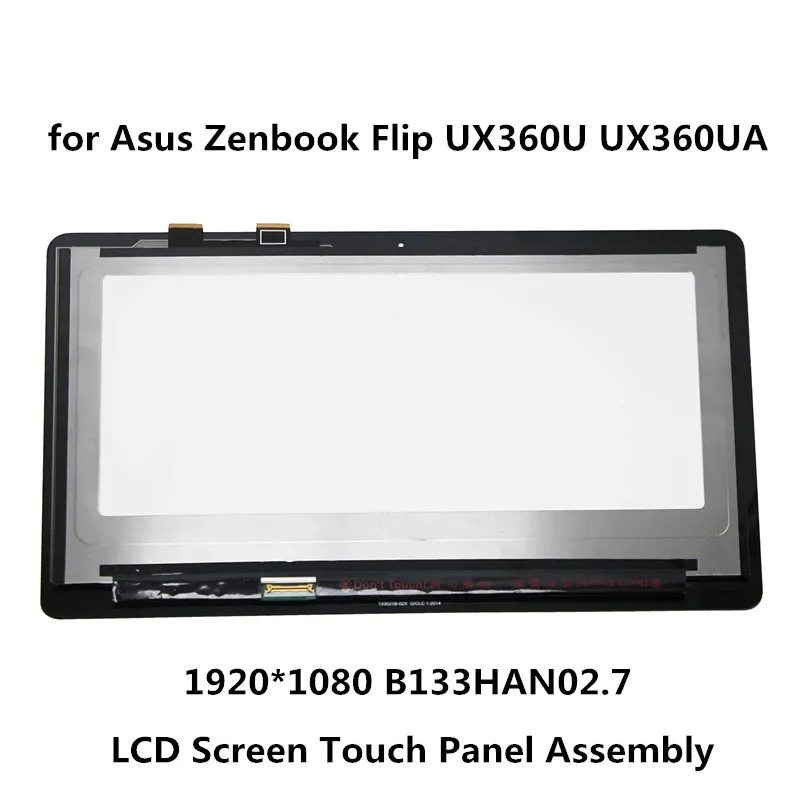 Новый 13 3 дюйма FHD/QHD для Asus UX360U UX360UA светодиодный ЖК-кодирующий преобразователь