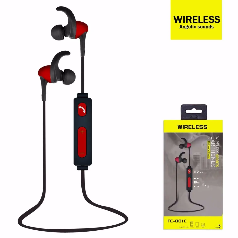 Bluetooth 4 2 технология ушной крючок беспроводная Спортивная стереогарнитура для