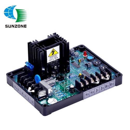 SUNZONE GAVR-15A 3 фазовый автоматический стабилизатор напряжения GAVR 15A для бесщеточный Мощность генератор - Цвет: Top Quality