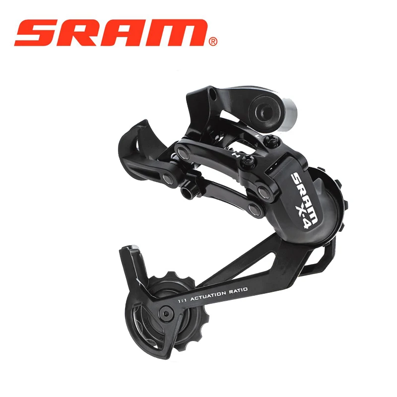 SRAM X4 задний переключатель 7S 8S 9S MTB велосипед горная дорога велосипедный переключатель средней длины клетка