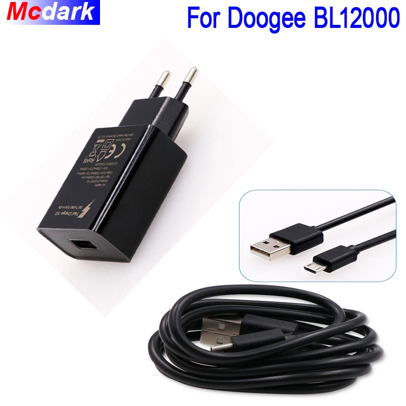 Адаптер Mcdark для зарядного устройства Doogee BL12000 адаптер быстрой зарядки дорожное