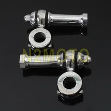 3," Rise 22 мм/25 мм Руль Riser копье польский мотоцикл 7/8" " бар крепление стоячий зажим для Harley Bobber Chopper кафе гонщик