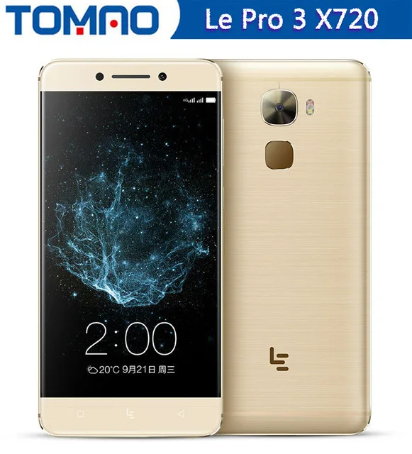 

100% New Letv LeEco Le Pro 3 X720 Mobile Phone 4G/6G RAM 32G/64G ROM Snapdragon821 Quad Core 5.5" Dual SIM 16MP 4070mAh Google