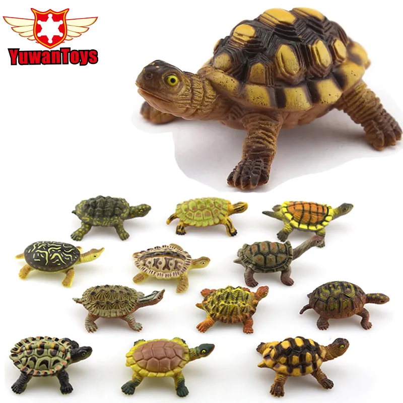 

Small Size Tortoise Sea Turtle Simulation Animal Model Sea Life Action Figures Toy Gift For Children High Quality Wildlife World