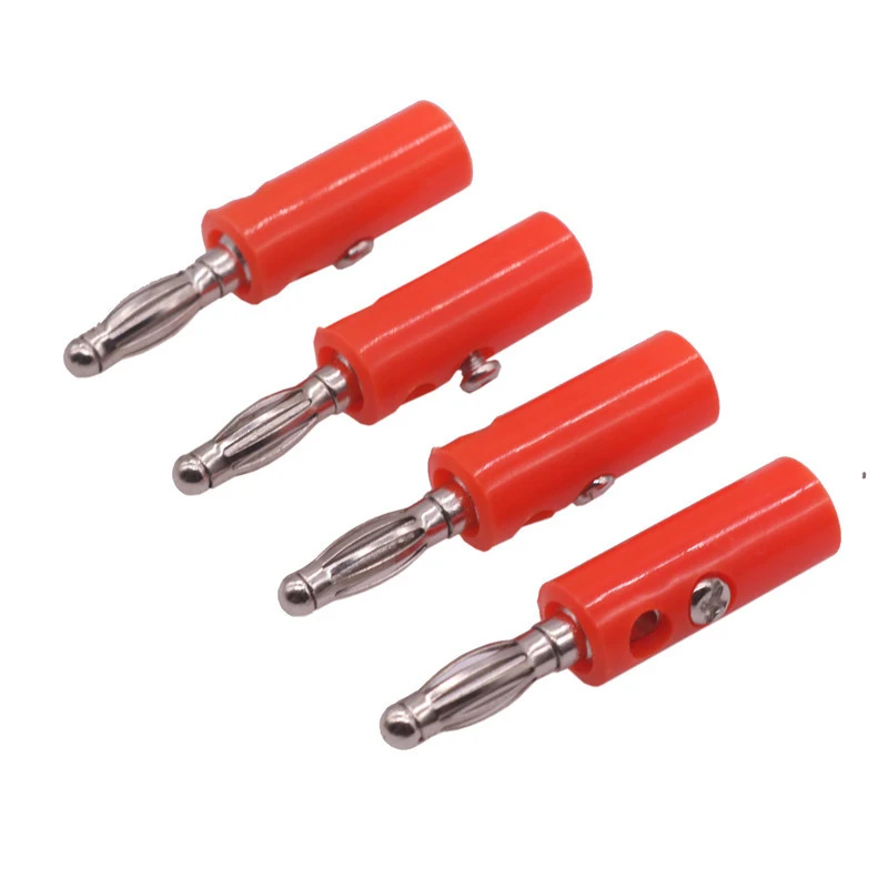 100 Pcs AV 220V 2p 5A Public Banana Plugs Electrical