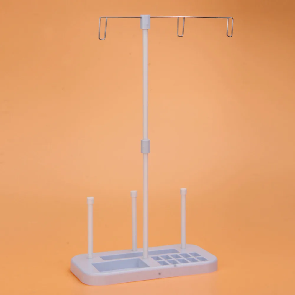 Thread 3 Spool Holder Stand Rack Sew Quilting for Home Sewing Machine