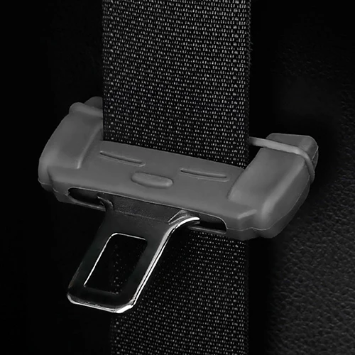 Car Safety Belt Buckle Silicon Protector Anti-Scratch Seat Belt Buckle Clip Interior Accessories for BMW VW Audi Toyota - Название цвета: 1 pieces