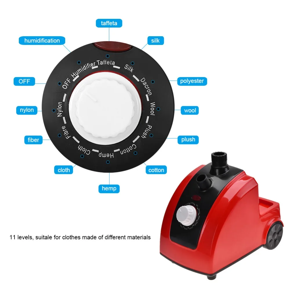 1700 Вт л отпариватель для одежды ручной Утюг для одежды бытовой парогенератор для Одежды Утюг 11 передач Регулируемый отпариватель для одежды Утюг отпариватель
