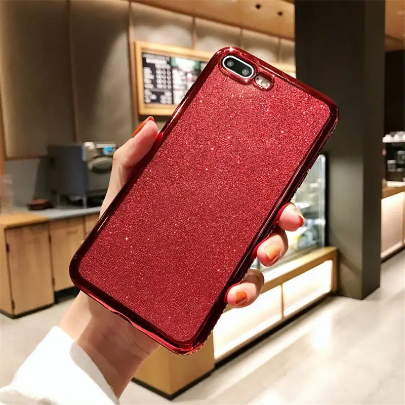 Glitter Diamond Bling Soft TPU Case Cover on sfor Huawei P Smart Plus P20 Lite Mate 20 Pro Honor 8X 7X P30 Slim Thin Phone Coque (7)