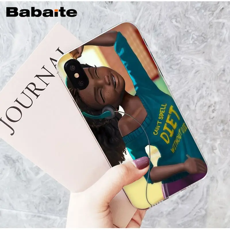 Colorful art african girl Printing