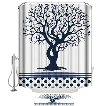 

Tree Of Life Bathroom Accessory Sets Shower Curtain Sets Bathroom Modern Women Rings House Cute Cool Home 12 Hooks
