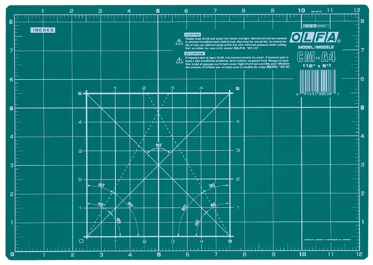2021 Time-limited Direct Selling Japan Original Olfa R - The More A4 Cutting Plate Engraving Mark Size: 225 * 320 2 Mm | Дом и сад