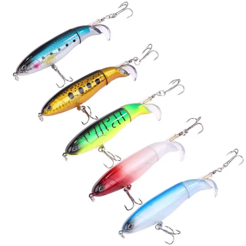  3D Fisheyes 11cm 16g Fishing Bionic Bait Floating Topwater Hard Lure Jerkbait Deep Swim Wobblers