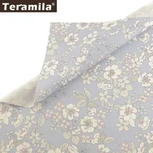 Teramila хлопок Ткань Цветы Telas Algodon Анкара ткань Сделай Сам Tissus платье лоскутное одеяло Beedsheet Подушка домашний текстиль