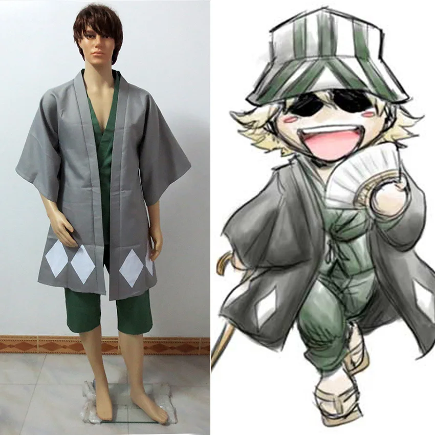 Косплей отбеливатель Урахара Kisuke аниме coplay костюмы Хэллоуин cosumes | Тематическая