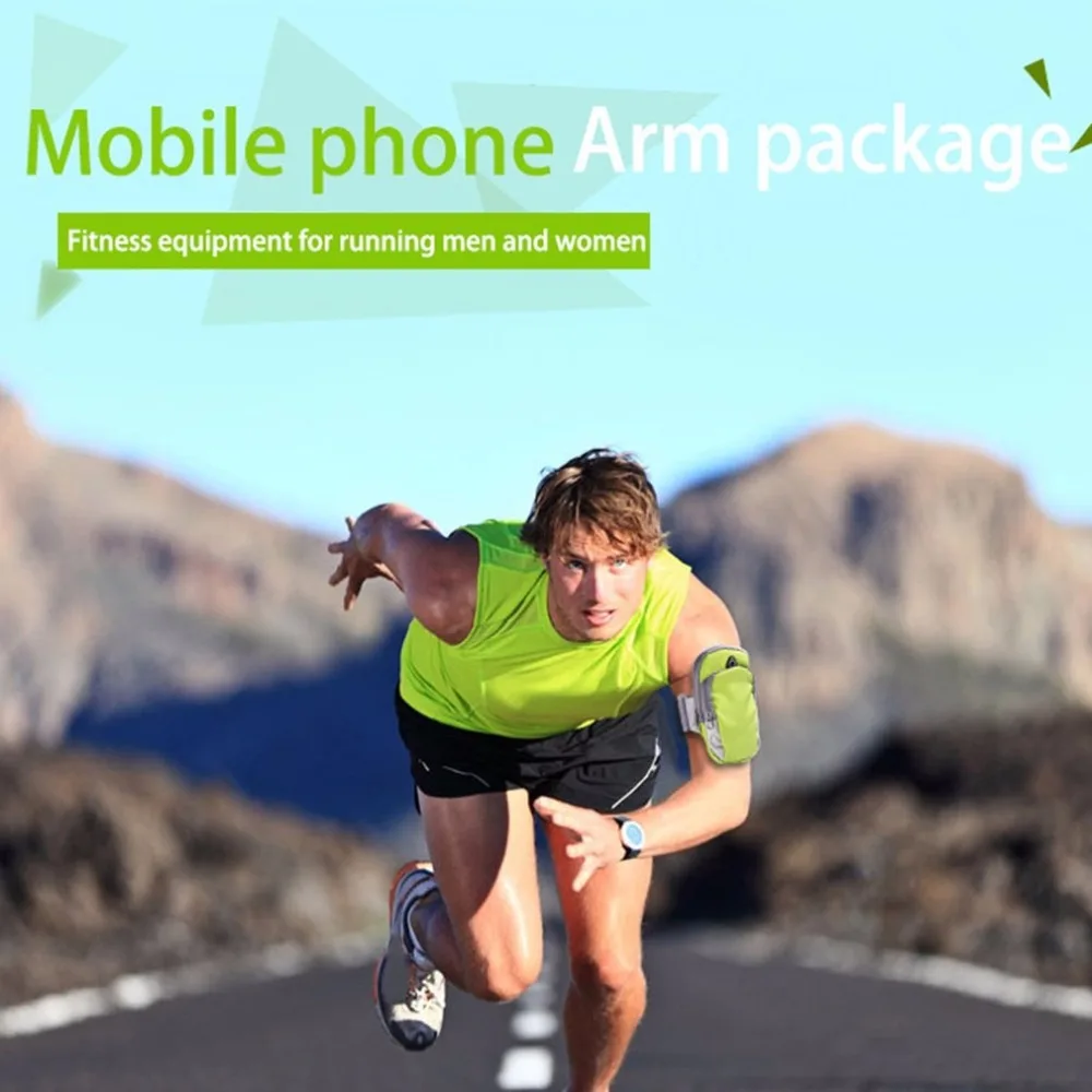 Универсальный Водонепроницаемый спортивный чехол для телефона samsung S8 S7 S6 Edge Plus Note 5 Беговая посылка для mp3