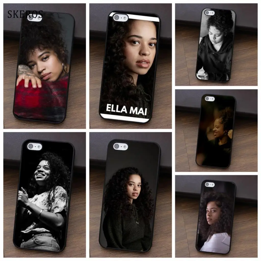 SKEROS Элла maicover сотовый телефон чехол для iPhone X 4 4S 5 5S 6 6s 7 8 plus |