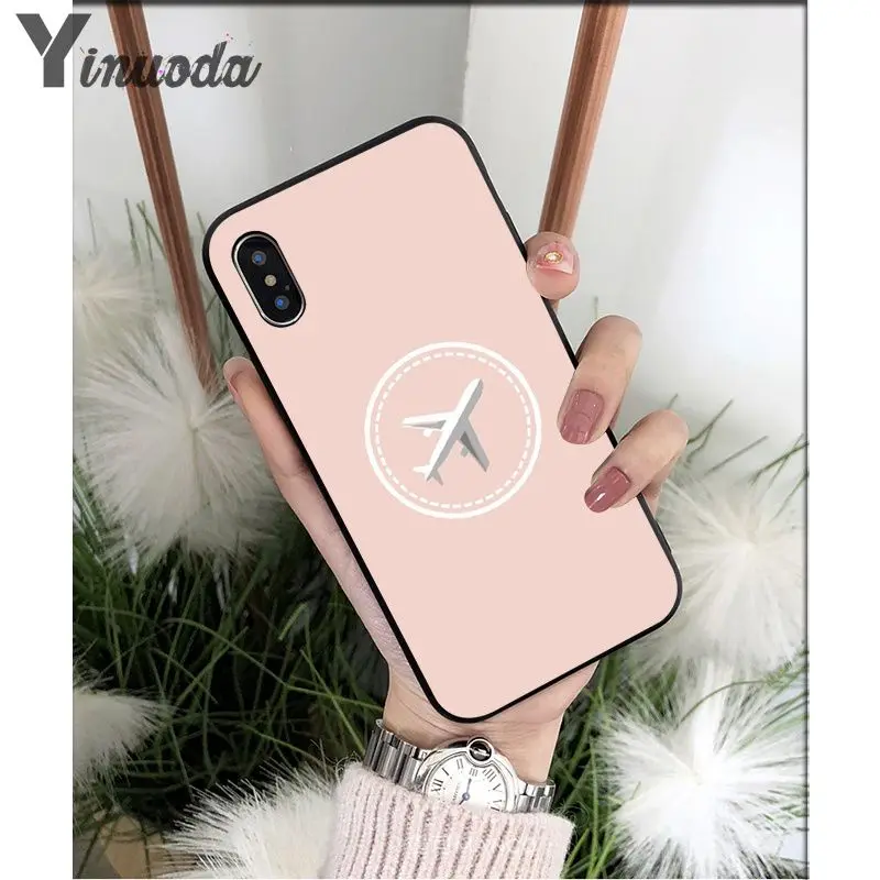 Simple and lovely cartoon pattern air plane