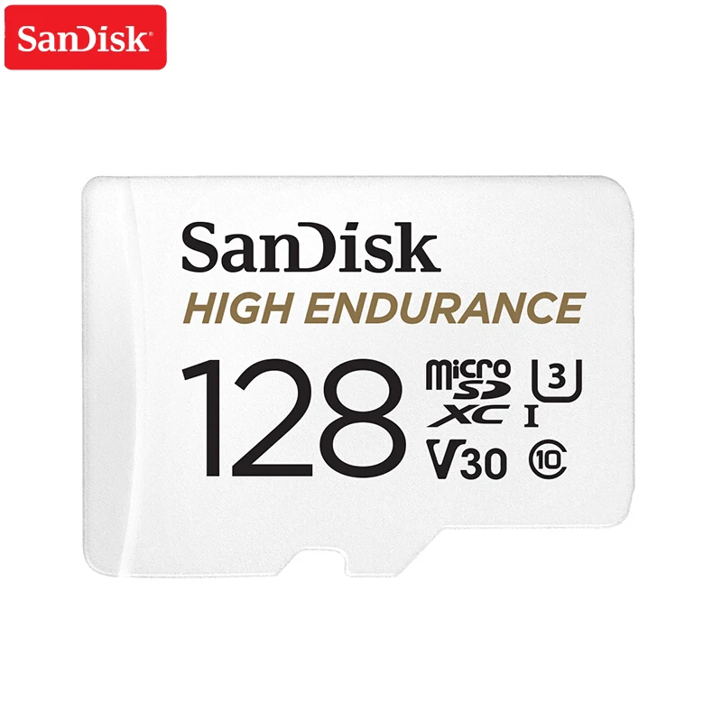 SanDisk MicroSD карта высокая выносливость карта памяти C10 V30 U3 4 K 32 GB 64 GB 128 GB 256 GB TF карты для Dash Cam домашнего видео мониторинга