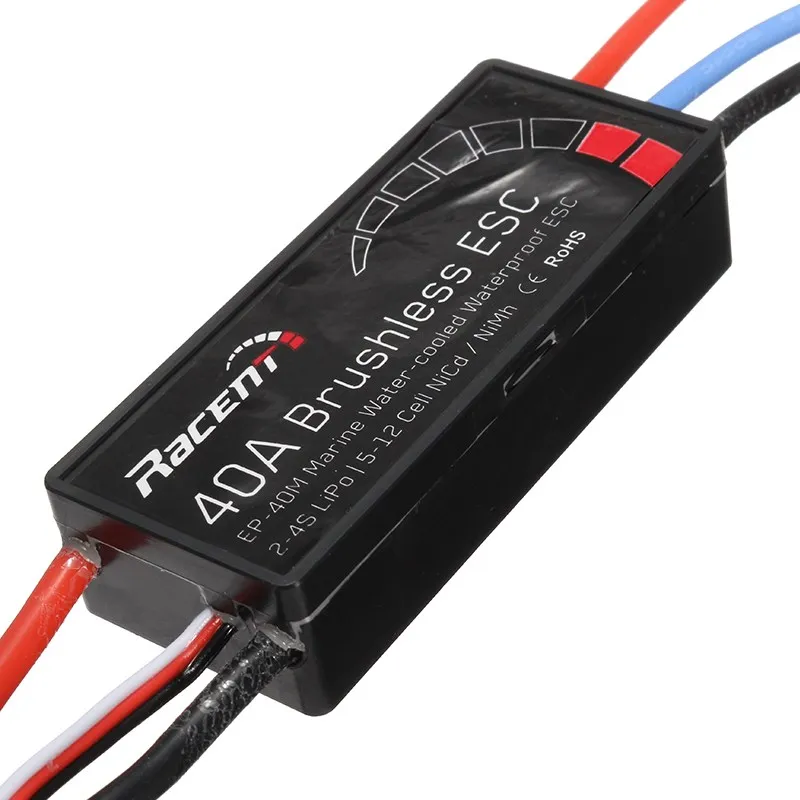 Volantex ATOMIC V792 4 RC части лодки бесщеточный ESC 40A Водонепроницаемость и вода