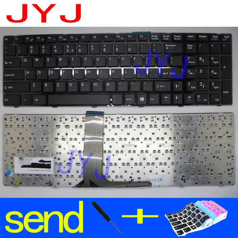 

New laptop Keyboard FOR MSI GE60 GE70 GP60 GP70 CR61 CX61 GX60 CX70 Send a transparent protective film