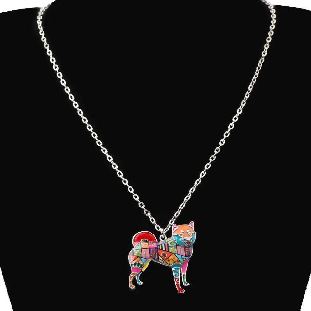 Женское ожерелье с подвеской в виде собаки Шиба ину|fashion jewelry|jewelry fashionjewelry for women |