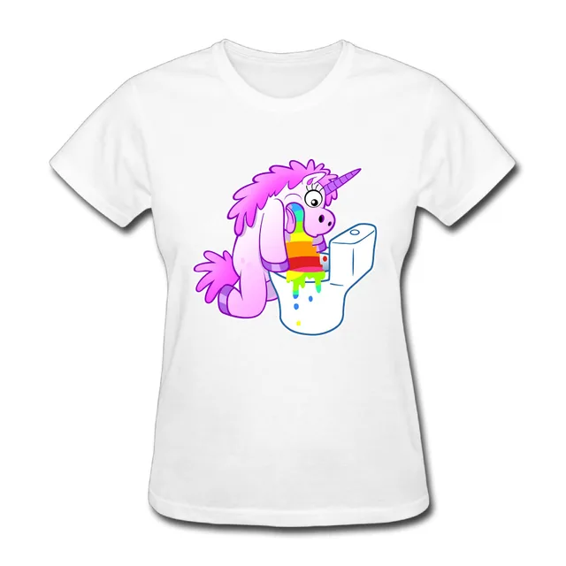 LICORNE ARC EN CIEL VOMIT UNICORN PUKE RAINBOW Young Girls Hip Hop Custom Tshirt Short Sleeve LICORNE ARC EN CIEL VOMIT UNICORN PUKE RAINBOW Young Girls Hip Hop Custom Tshirt Short Sleeve
