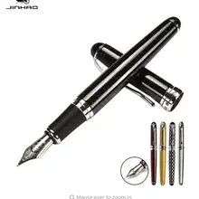 Jinhao X750 классический стиль серебряный зажим металлическая авторучка 0,5 мм перо стальные чернила ручки для подарка офисные принадлежности Школьные принадлежности