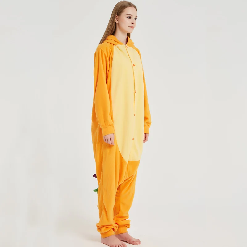 Pokemon Charizard Onesie Adult Women Men Pajamas Cartoon Animal Charmander Dragon Costume Party Winter Warm Cute Pyjama Sleep