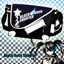 Nueva Llegada NEGRO ROCK SHOOTER BRS Anime Cosplay Hombro Messenger Viajes Bolso de Escuela Los Estudiantes Bolsas de Hombres y Mujeres