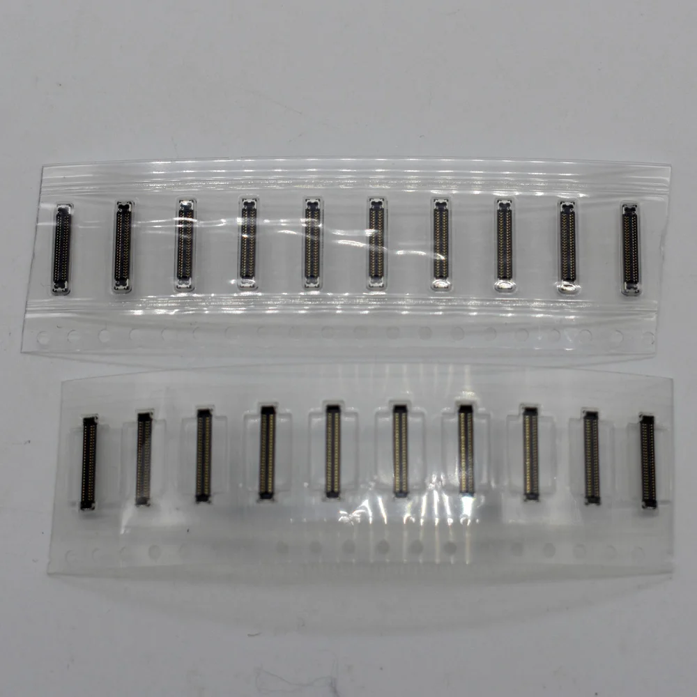 50pcs/lot Origianl new Touch Screen LCD Display FPC connector for iPhone 8g 8 plus X on motherboard logic board mainboard | Мобильные