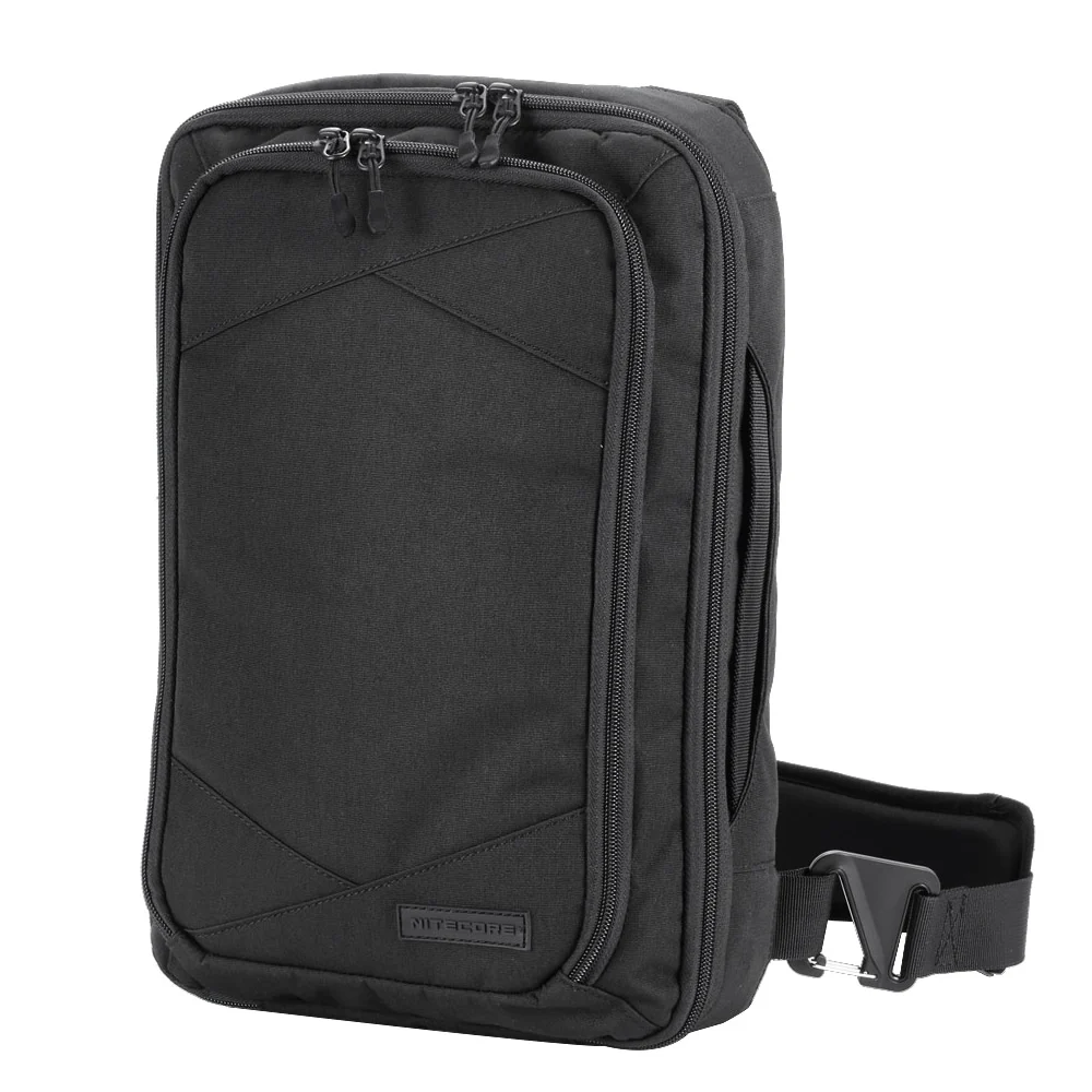 Nitecore NEB30 сумка для путешествий на открытом воздухе для поездок по бизнесу несколько способов переноски основное отделение полное открытие черный