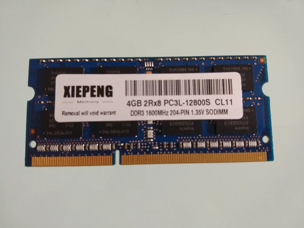 Оперативная память для ноутбука 4 Гб 1Rx8 8 ГБ DDR3 SODIMM 1600 МГц DELL Inspiron 17 3721 3737 5748 5749 5759 7548