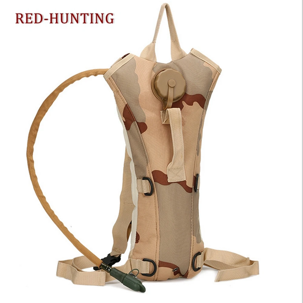 3L Water Bladder Bag Military Camping Hiking Hydration Backpack Camelbak Pack