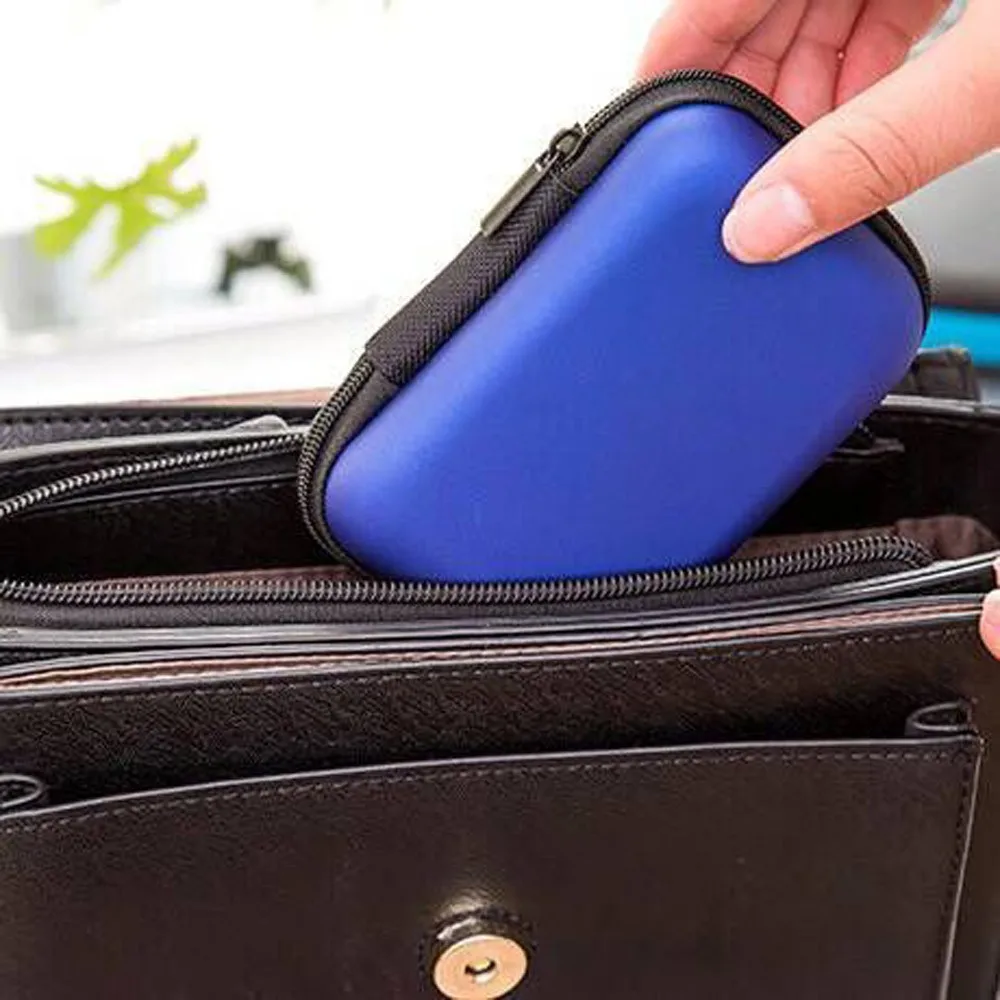 

New Arrival Convenient Travel Makeup Cosmetic Toiletry Case Organizer Storage Pencil Case for Earphone Jewelry Almacenamiento*20