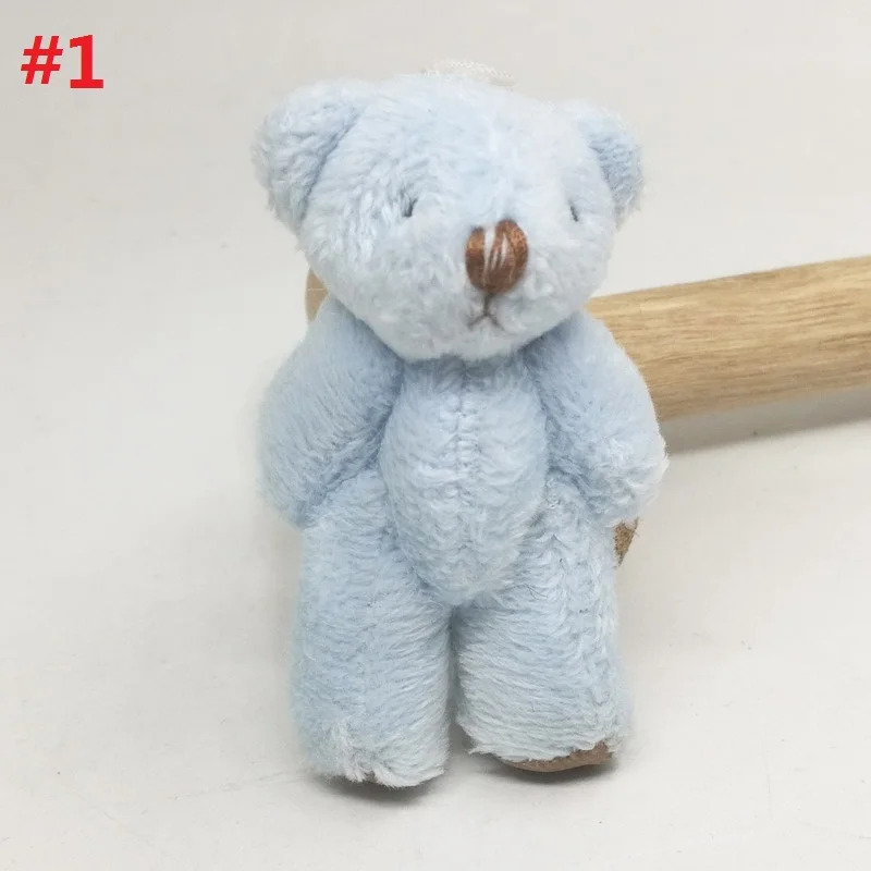 6cm long wool plush bear 8