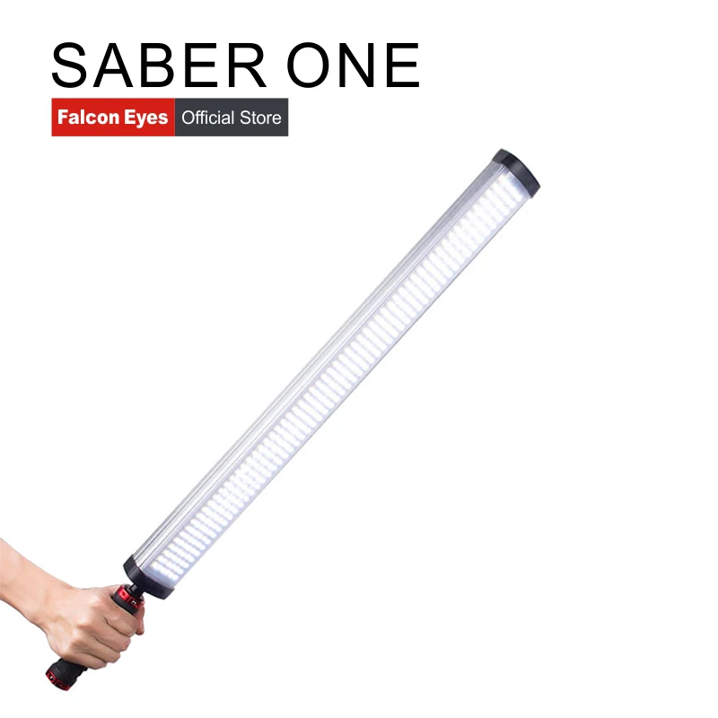 

Falcon Eyes Saber One LED Video Light 22W High CRI 4 Color Temperatures with Dimmable Power Output Handheld LED Light Stick