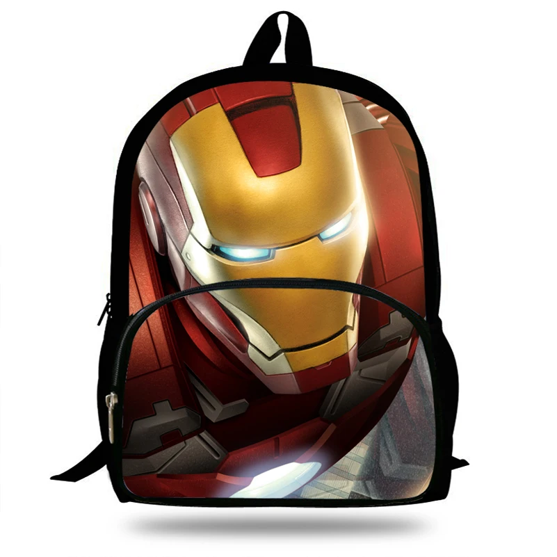 Marvel Avengers Backpack Comic Design 16/" Book School Bag