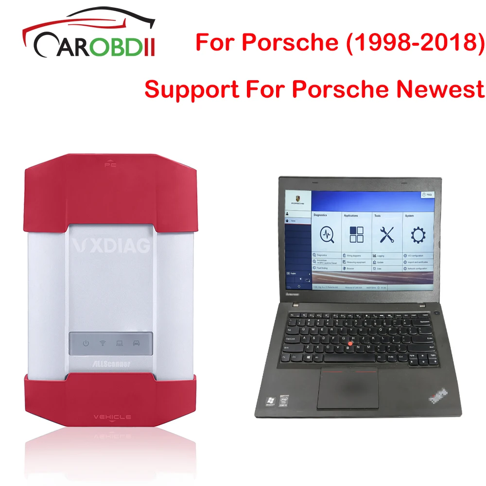 OBD OBD2 автомобильный диагностический инструмент vxdiag VCX плюс для Porsche Все от 1998 до 2018