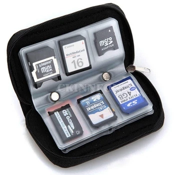 

500Pcs/Lot Mini Bag Memory Card Storage Carrying Pouch Case Holder Wallet For CF/SD/SDHC/MS/DS