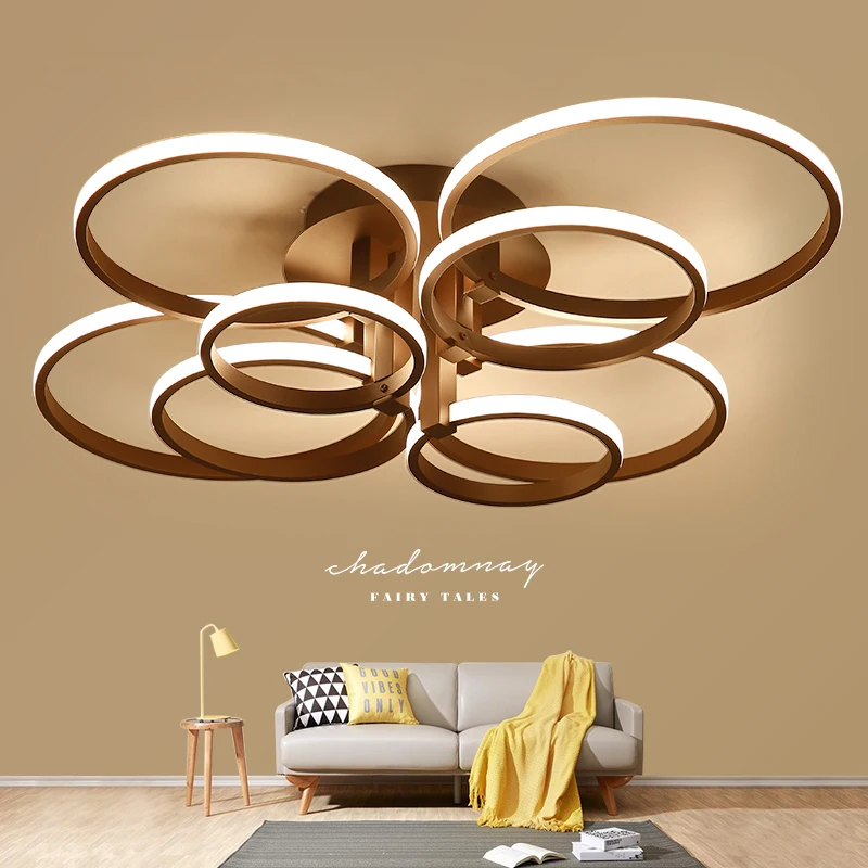

Modern led chandelier with remote control acrylic lights For Living Room Bedroom Home Chandelier ceiling Fixtures Free Shipping