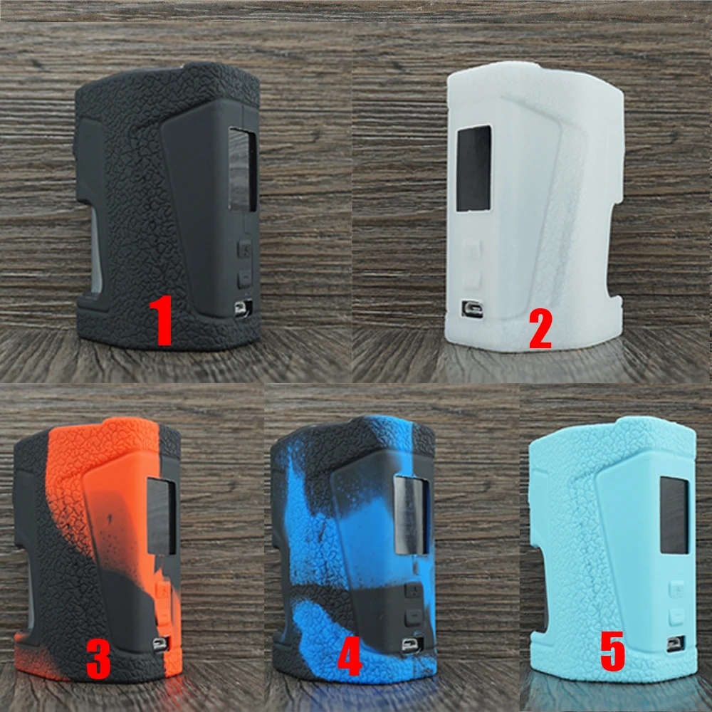 

Vandy Vape Pulse Dual 220W Texture Case Kit pod system Protective Silicone Rubber Sleeve Cover Shield Wrap